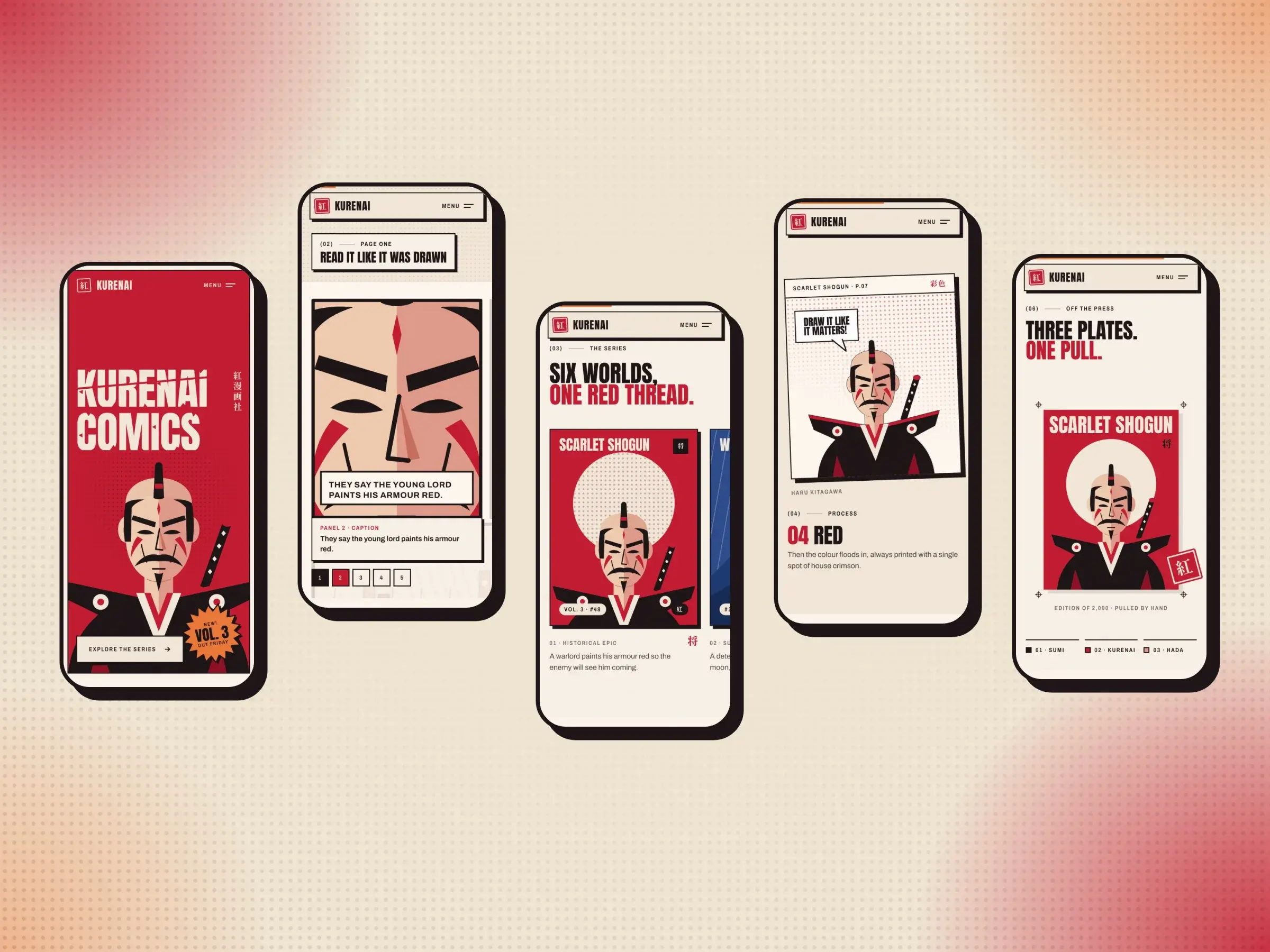 Kurenai on five phones.